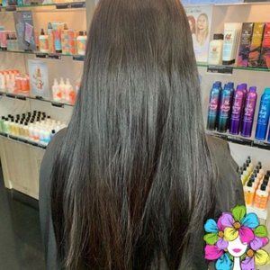 High Quality Human Hair Extensions 1B Straight 20" inches